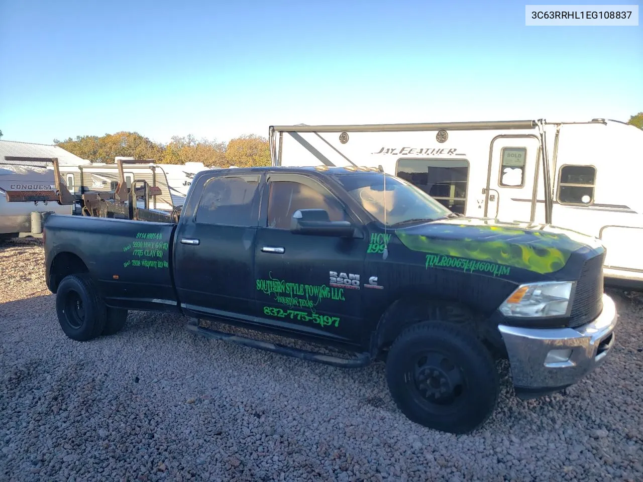 2014 Ram 3500 Slt VIN: 3C63RRHL1EG108837 Lot: 76066514