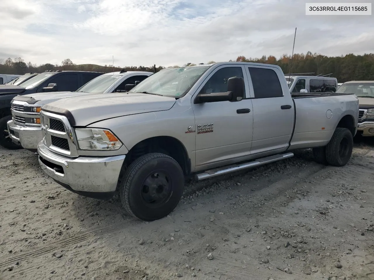 2014 Ram 3500 St VIN: 3C63RRGL4EG115685 Lot: 77330164