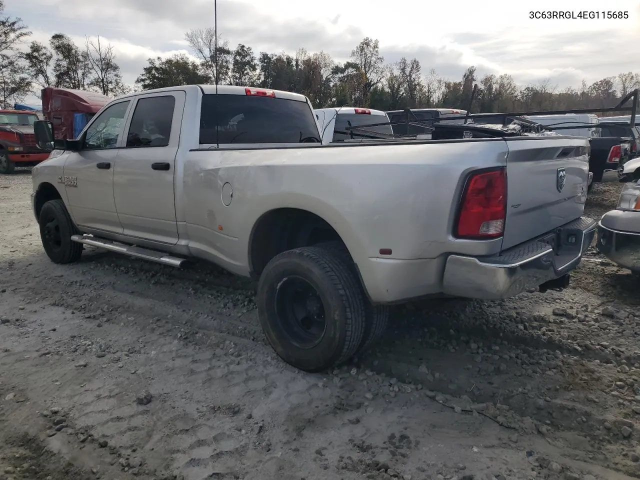 2014 Ram 3500 St VIN: 3C63RRGL4EG115685 Lot: 77330164