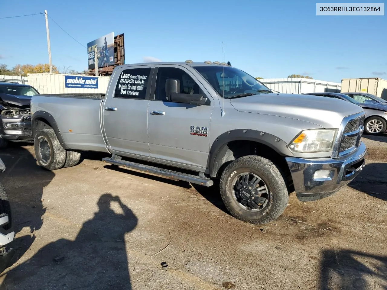 2014 Ram 3500 Slt VIN: 3C63RRHL3EG132864 Lot: 78481844