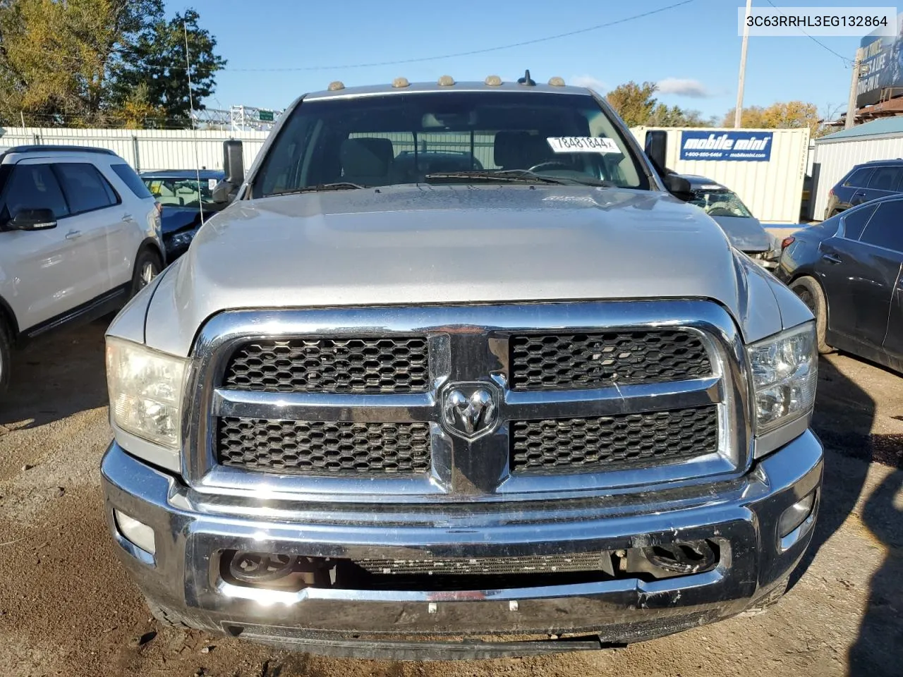 2014 Ram 3500 Slt VIN: 3C63RRHL3EG132864 Lot: 78481844