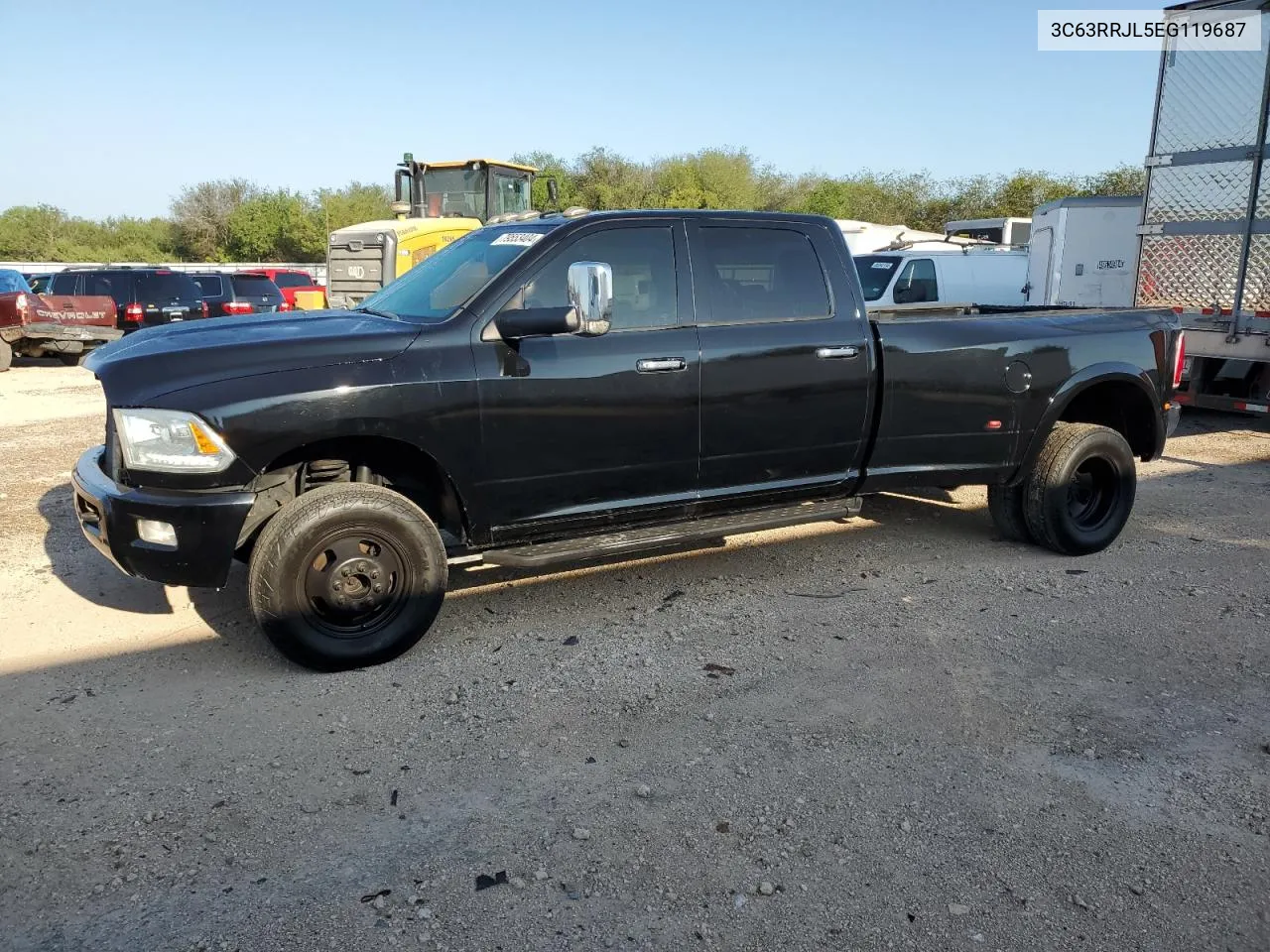 2014 Ram 3500 Laramie VIN: 3C63RRJL5EG119687 Lot: 79553404