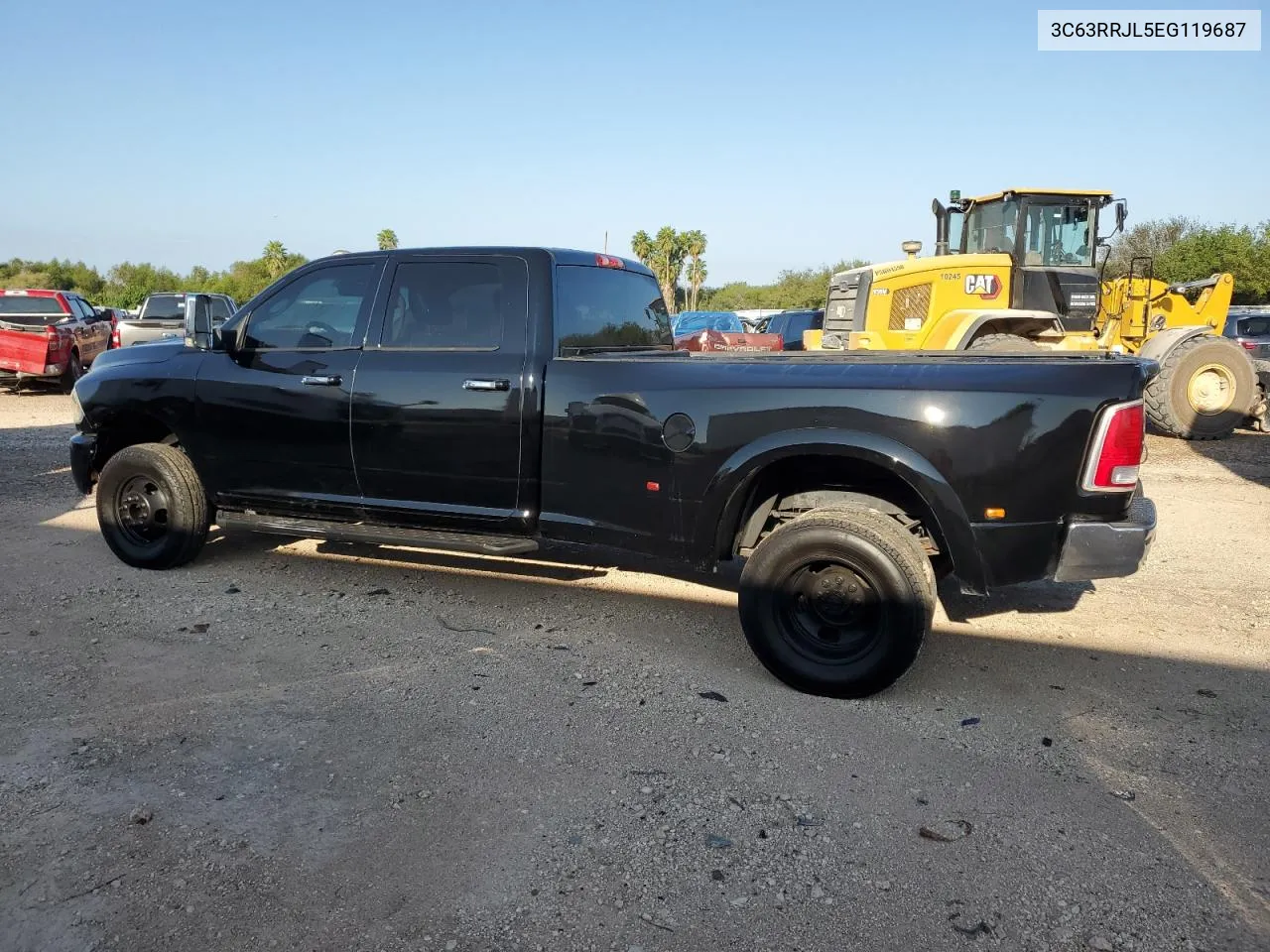 2014 Ram 3500 Laramie VIN: 3C63RRJL5EG119687 Lot: 79553404