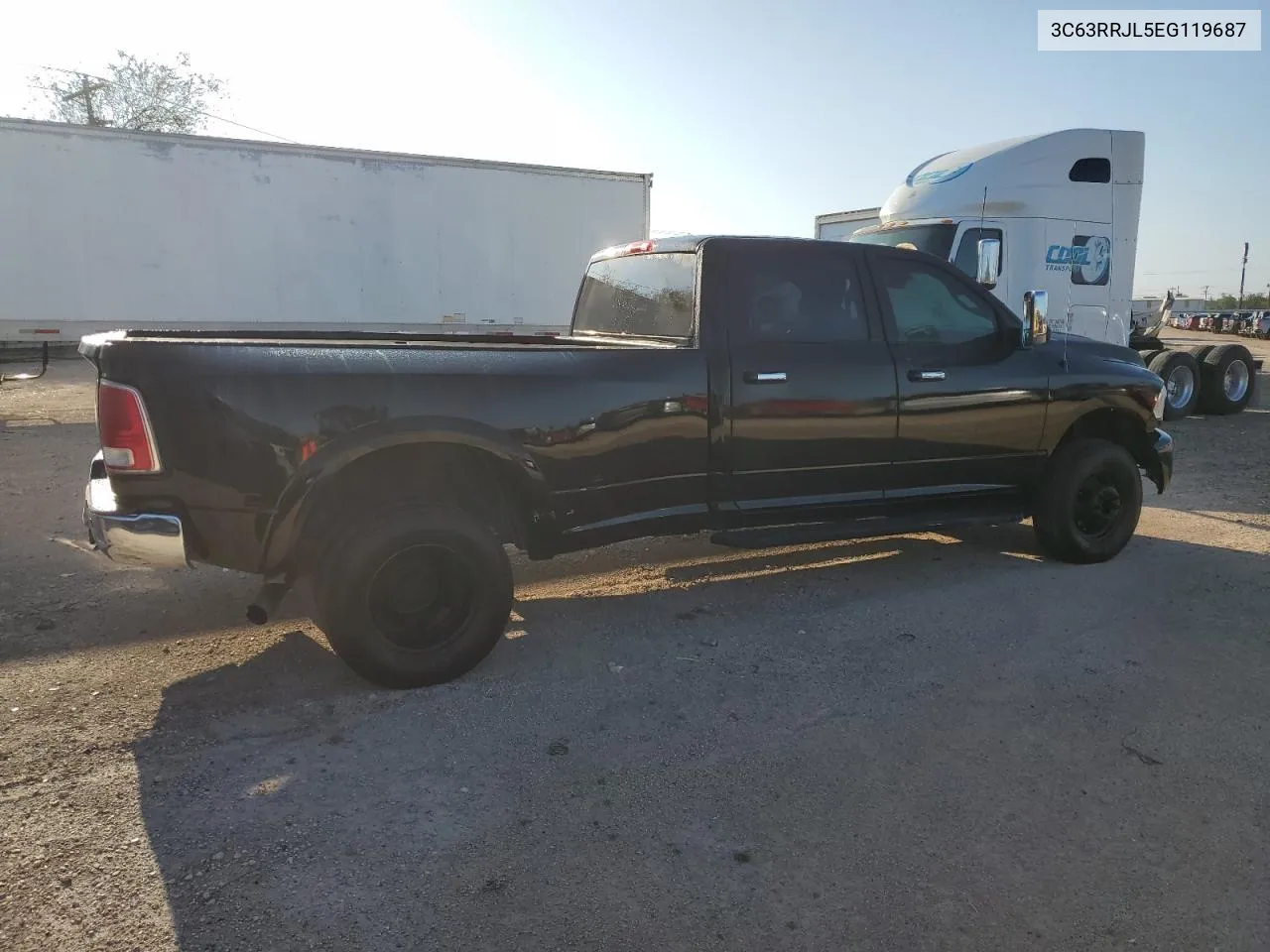 2014 Ram 3500 Laramie VIN: 3C63RRJL5EG119687 Lot: 79553404