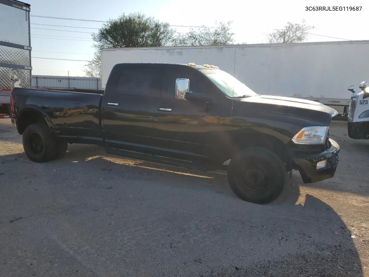 2014 Ram 3500 Laramie VIN: 3C63RRJL5EG119687 Lot: 79553404