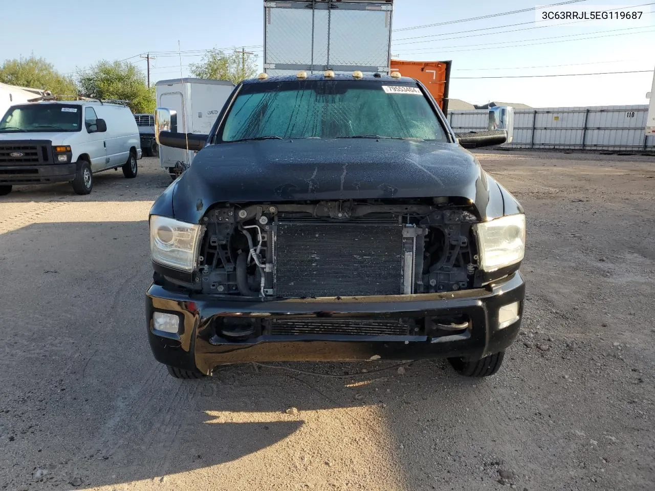 2014 Ram 3500 Laramie VIN: 3C63RRJL5EG119687 Lot: 79553404