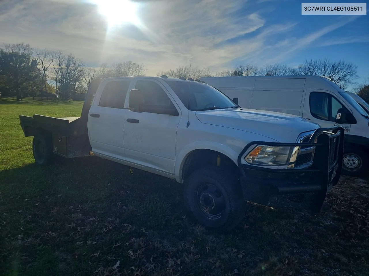 2014 Ram 3500 VIN: 3C7WRTCL4EG105511 Lot: 80755004