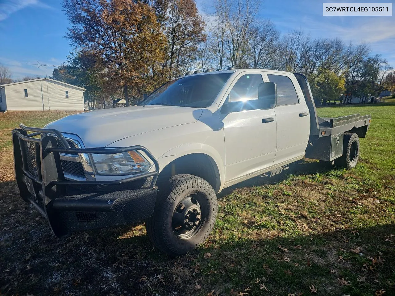 2014 Ram 3500 VIN: 3C7WRTCL4EG105511 Lot: 80755004