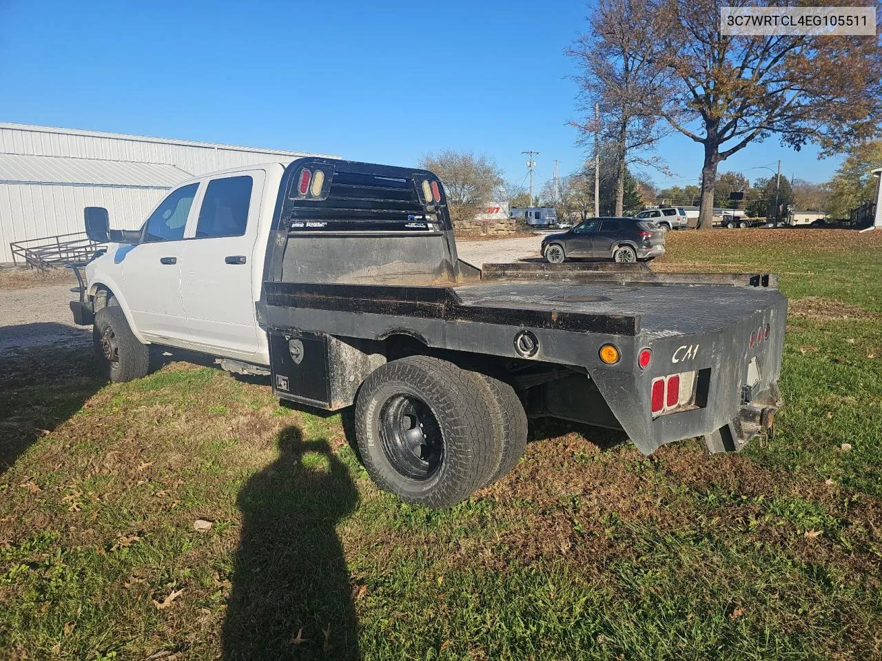 2014 Ram 3500 VIN: 3C7WRTCL4EG105511 Lot: 80755004