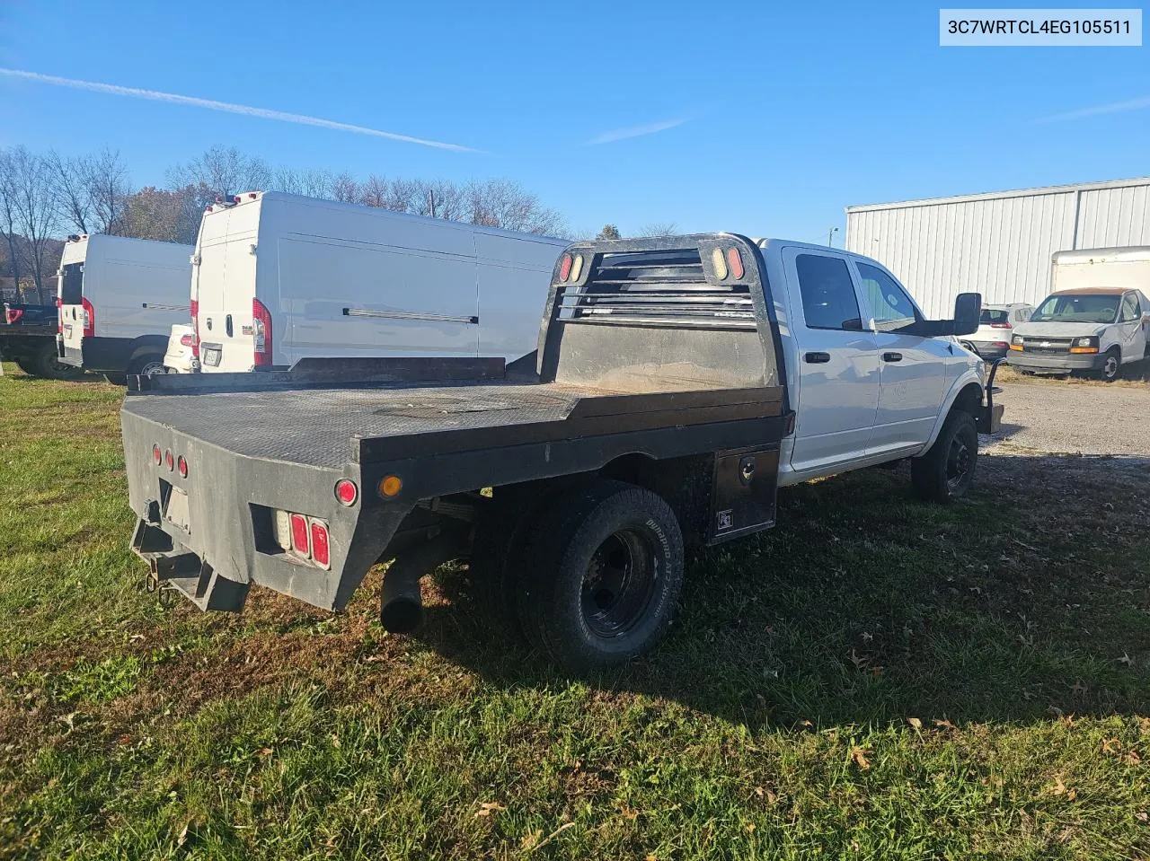 2014 Ram 3500 VIN: 3C7WRTCL4EG105511 Lot: 80755004