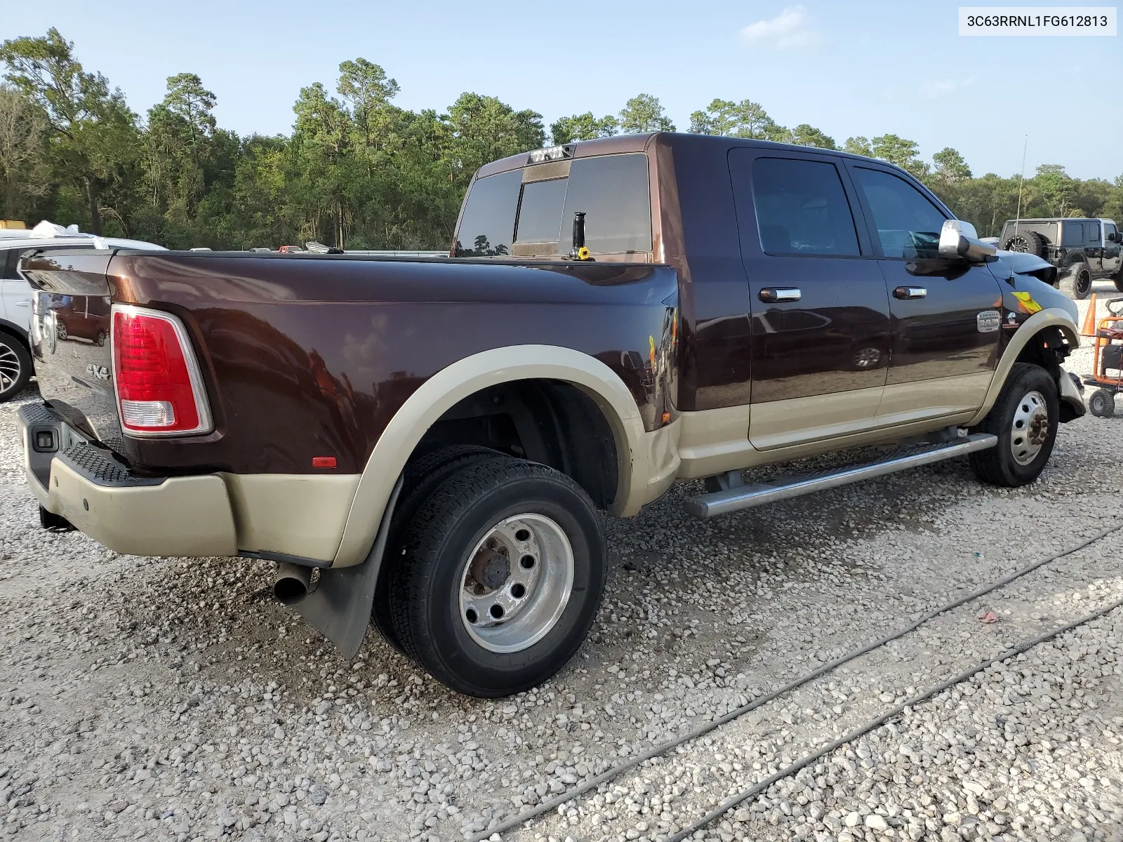 2015 Ram 3500 Longhorn VIN: 3C63RRNL1FG612813 Lot: 64966184