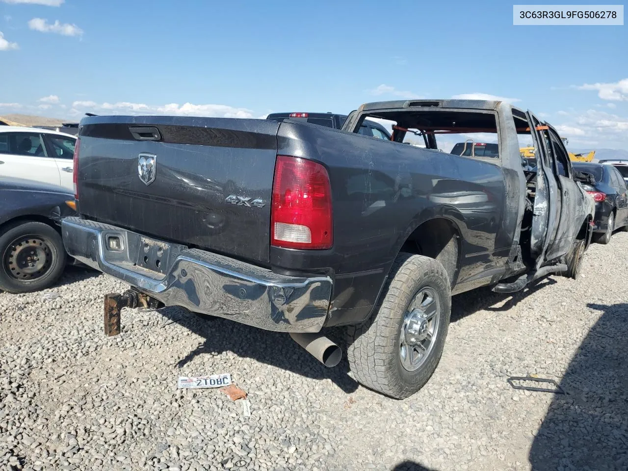 2015 Ram 3500 St VIN: 3C63R3GL9FG506278 Lot: 70869874