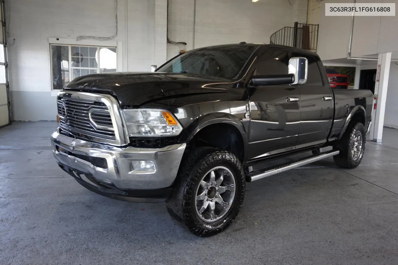 2015 Ram 3500 Longhorn VIN: 3C63R3FL1FG616808 Lot: 71787324