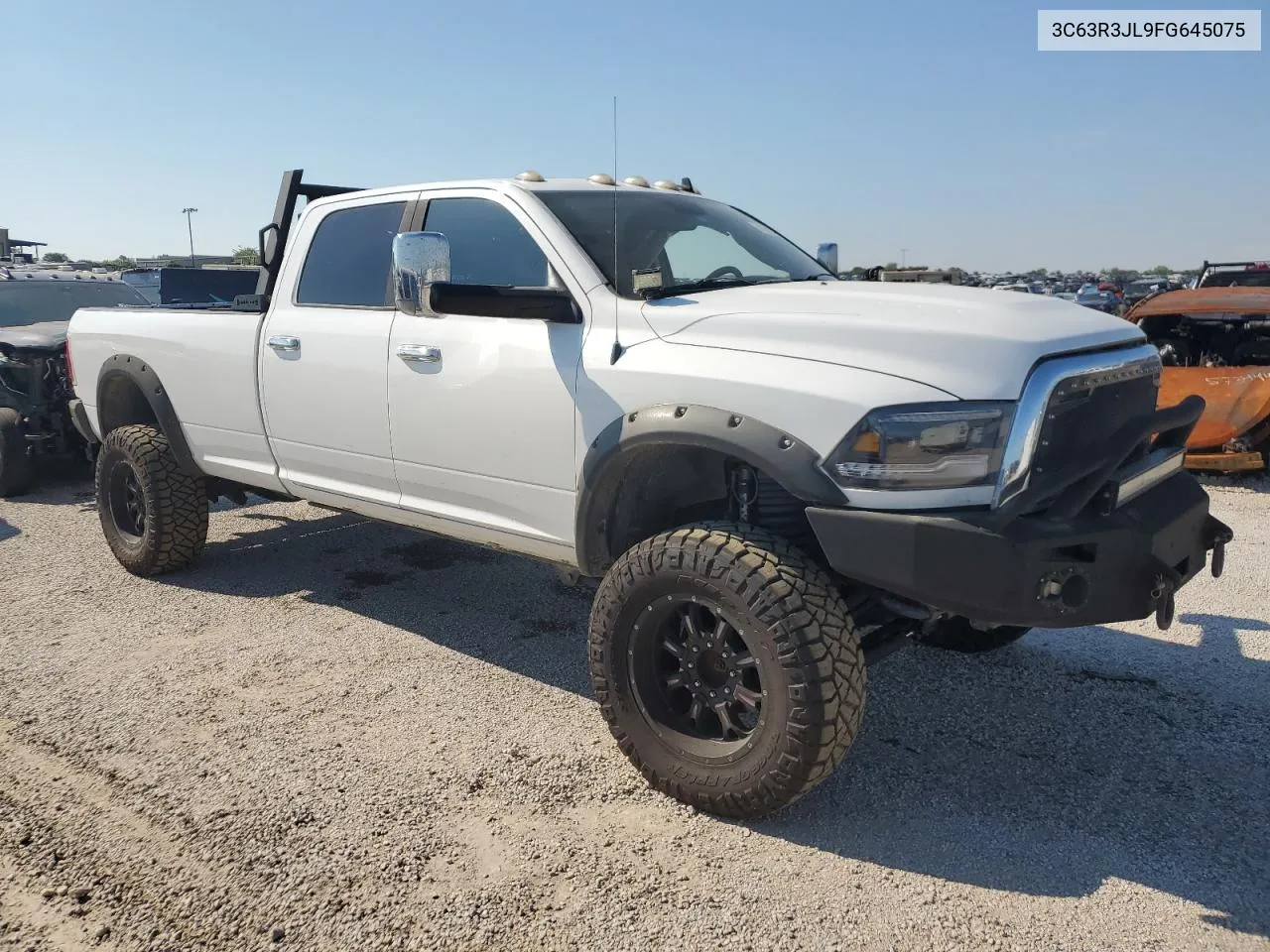 2015 Ram 3500 Laramie VIN: 3C63R3JL9FG645075 Lot: 72916764