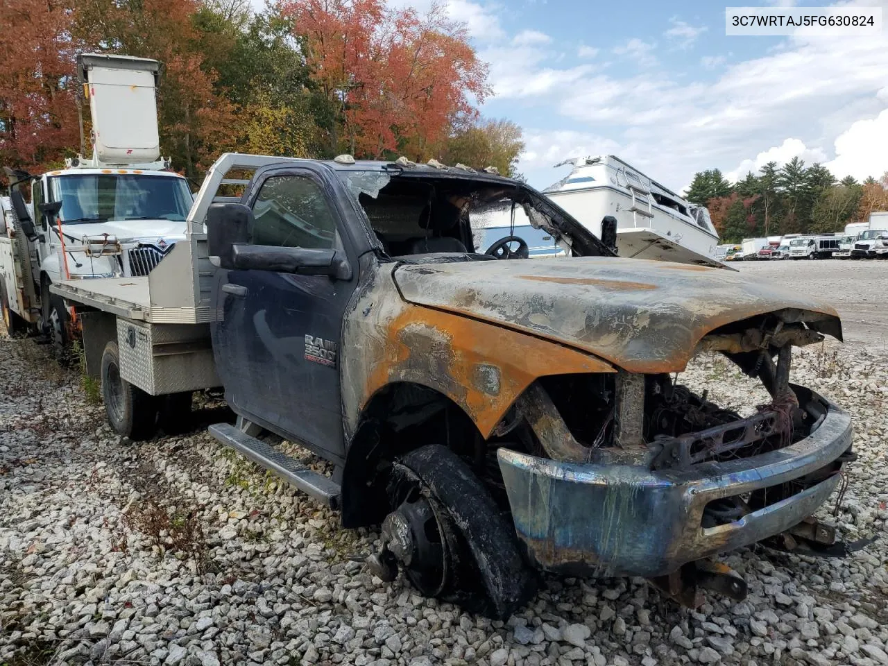 2015 Ram 3500 VIN: 3C7WRTAJ5FG630824 Lot: 73139594