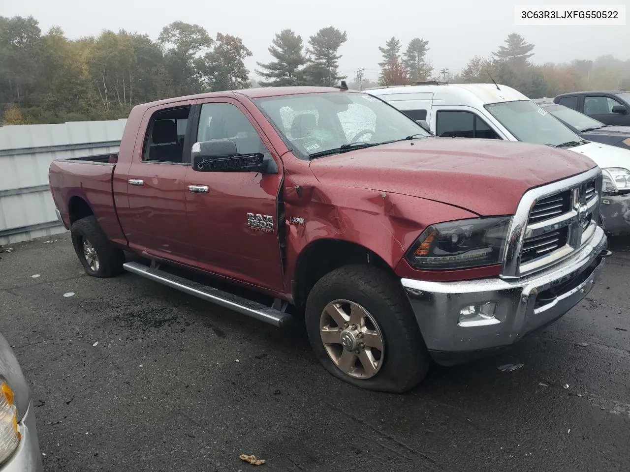 2015 Ram 3500 Slt VIN: 3C63R3LJXFG550522 Lot: 75699034