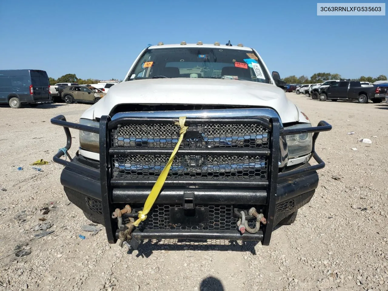 2015 Ram 3500 Longhorn VIN: 3C63RRNLXFG535603 Lot: 76033674