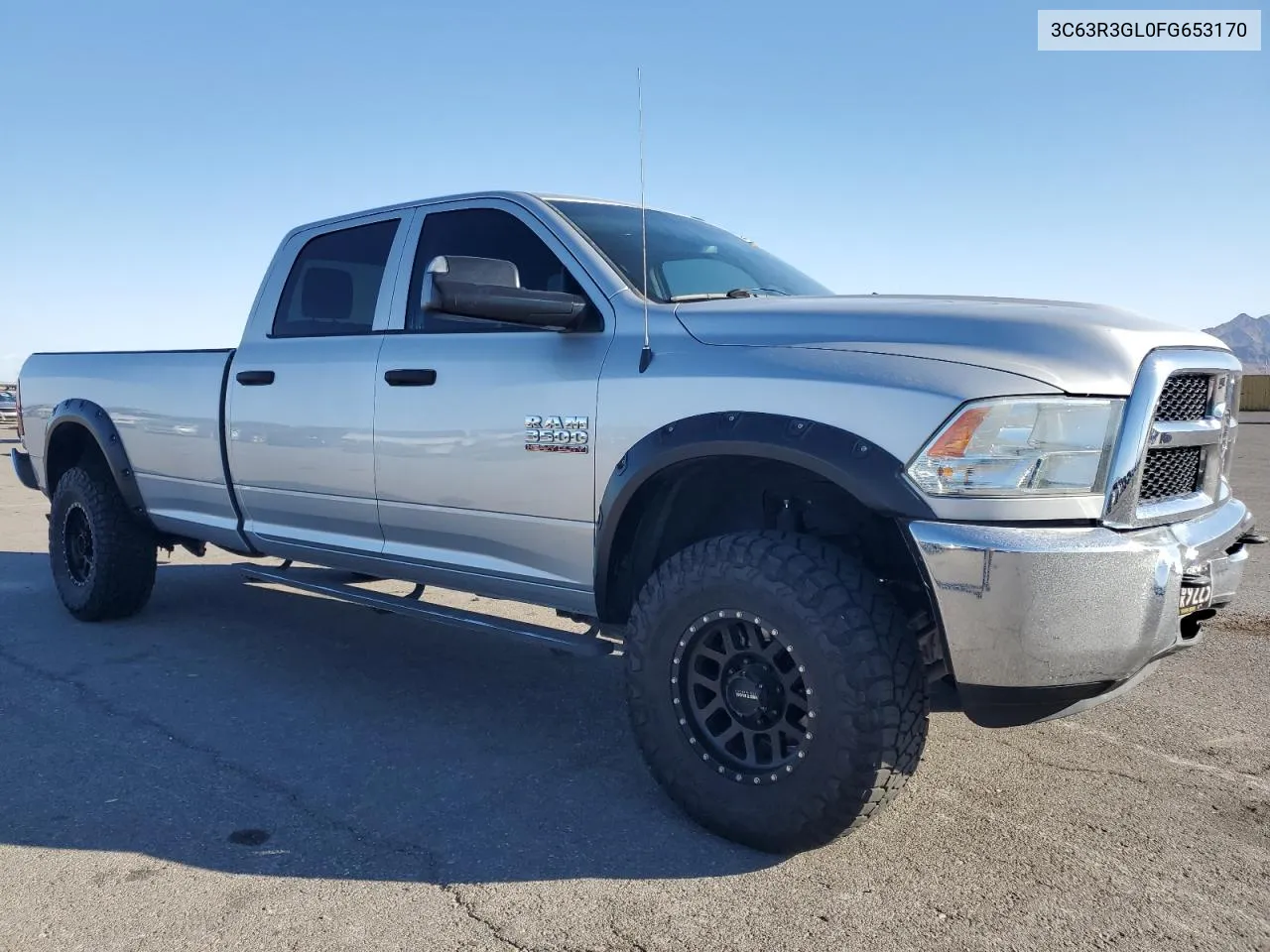 2015 Ram 3500 St VIN: 3C63R3GL0FG653170 Lot: 76122824