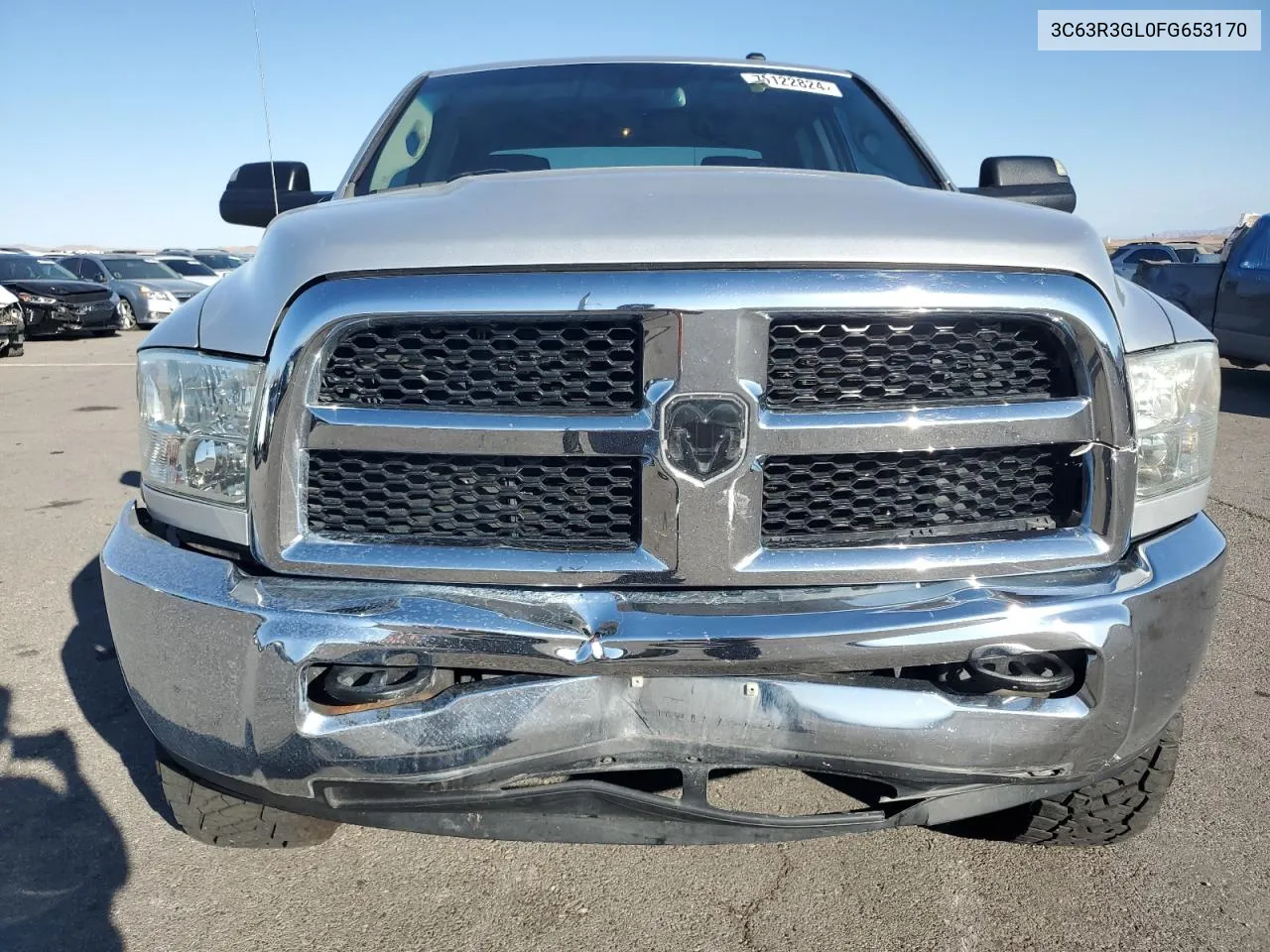 2015 Ram 3500 St VIN: 3C63R3GL0FG653170 Lot: 76122824