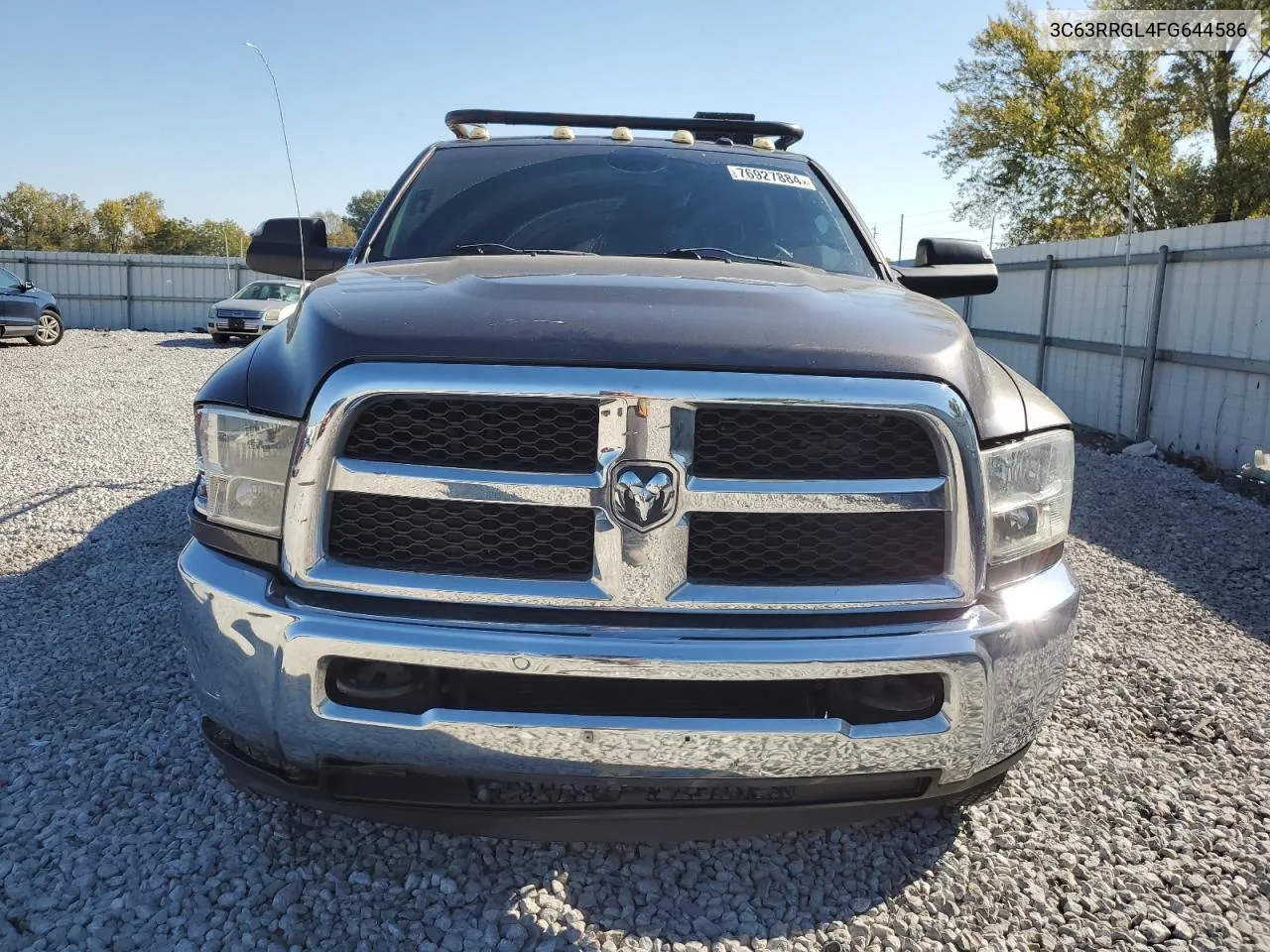 2015 Ram 3500 St VIN: 3C63RRGL4FG644586 Lot: 76927884