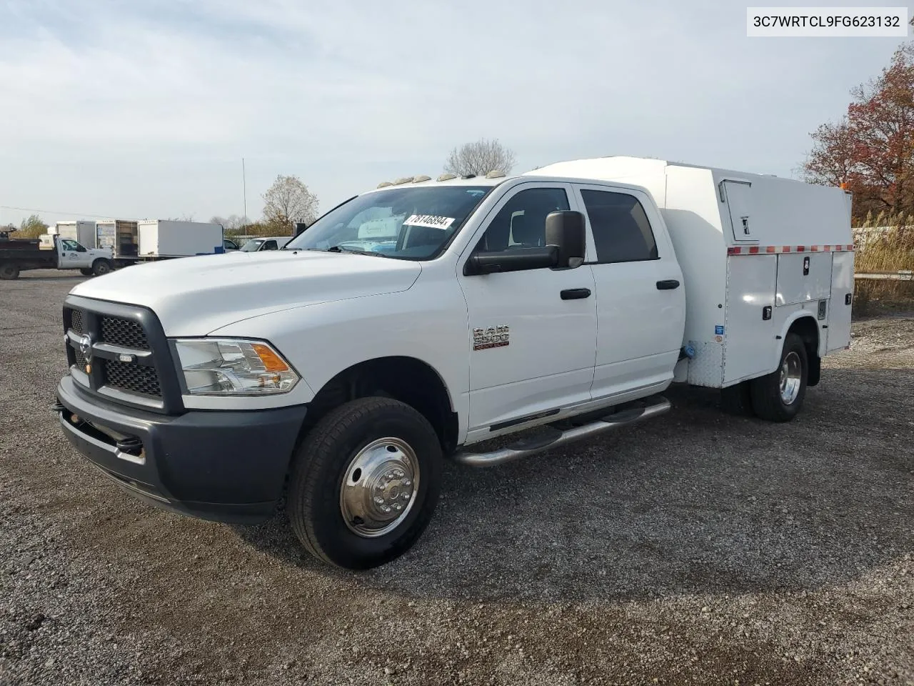 2015 Ram 3500 VIN: 3C7WRTCL9FG623132 Lot: 78146894