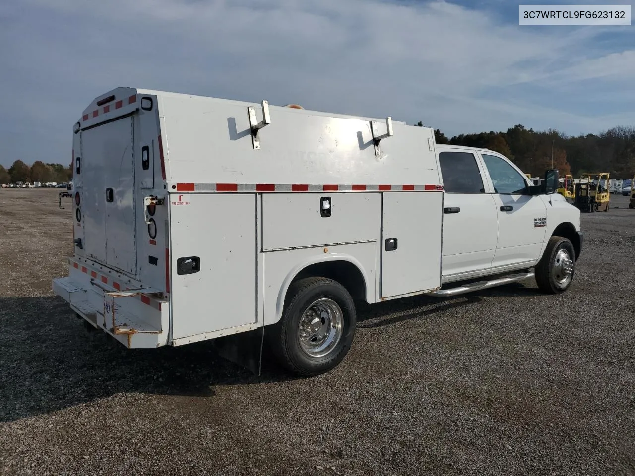 2015 Ram 3500 VIN: 3C7WRTCL9FG623132 Lot: 78146894