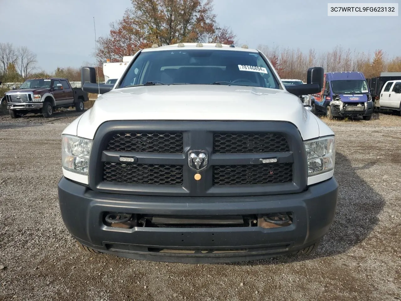 2015 Ram 3500 VIN: 3C7WRTCL9FG623132 Lot: 78146894