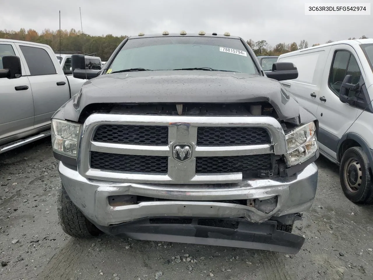 2015 Ram 3500 Slt VIN: 3C63R3DL5FG542974 Lot: 78815794