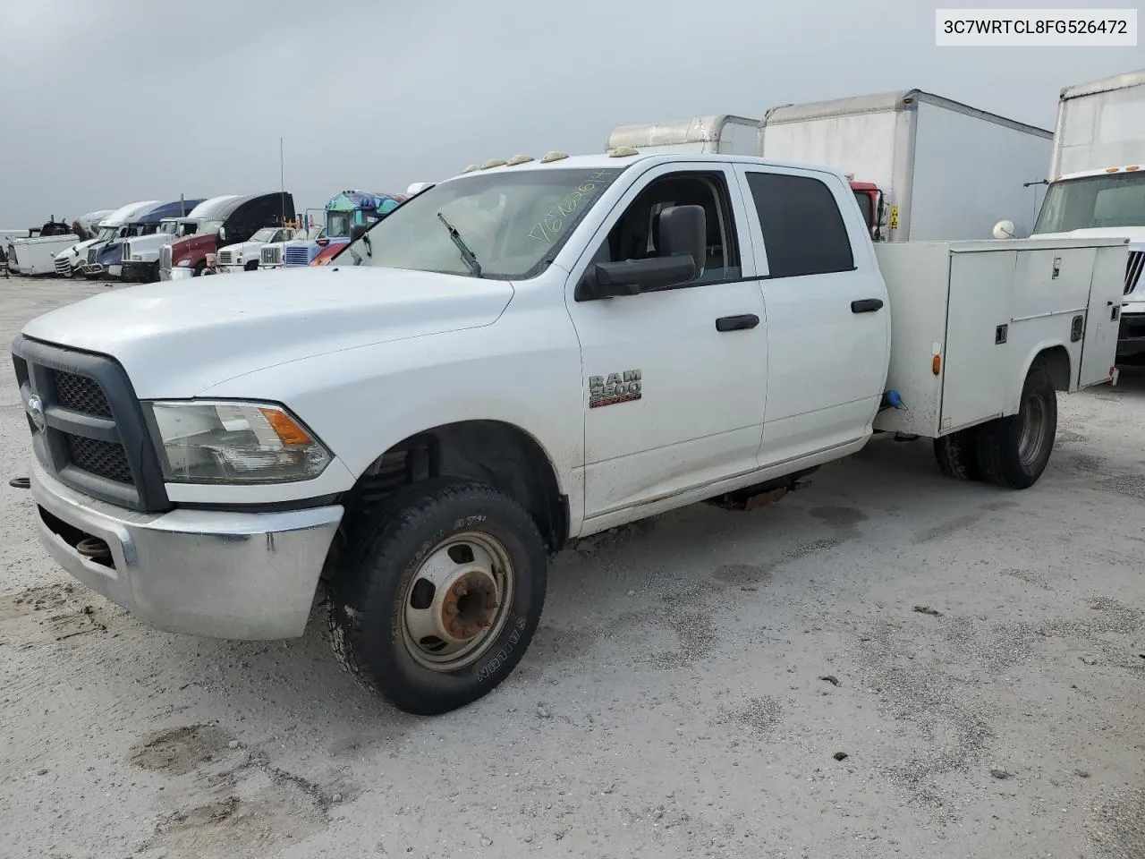 2015 Ram 3500 VIN: 3C7WRTCL8FG526472 Lot: 81102224