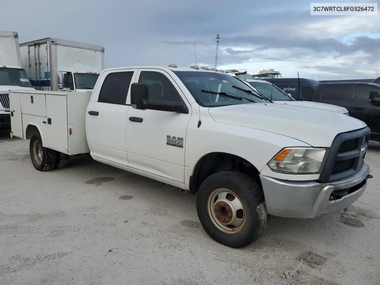 2015 Ram 3500 VIN: 3C7WRTCL8FG526472 Lot: 81102224