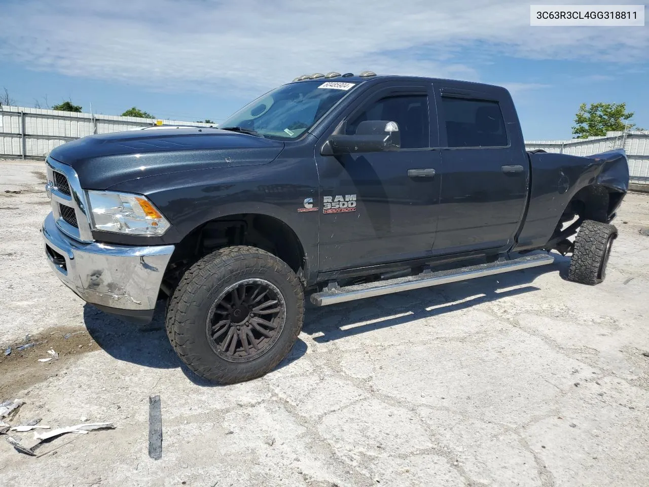 2016 Ram 3500 St VIN: 3C63R3CL4GG318811 Lot: 60485904