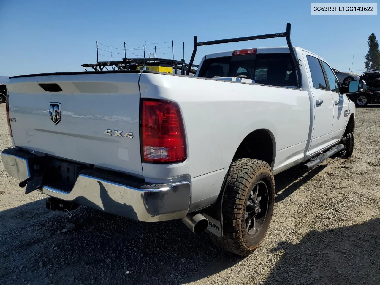 2016 Ram 3500 Slt VIN: 3C63R3HL1GG143622 Lot: 70289864