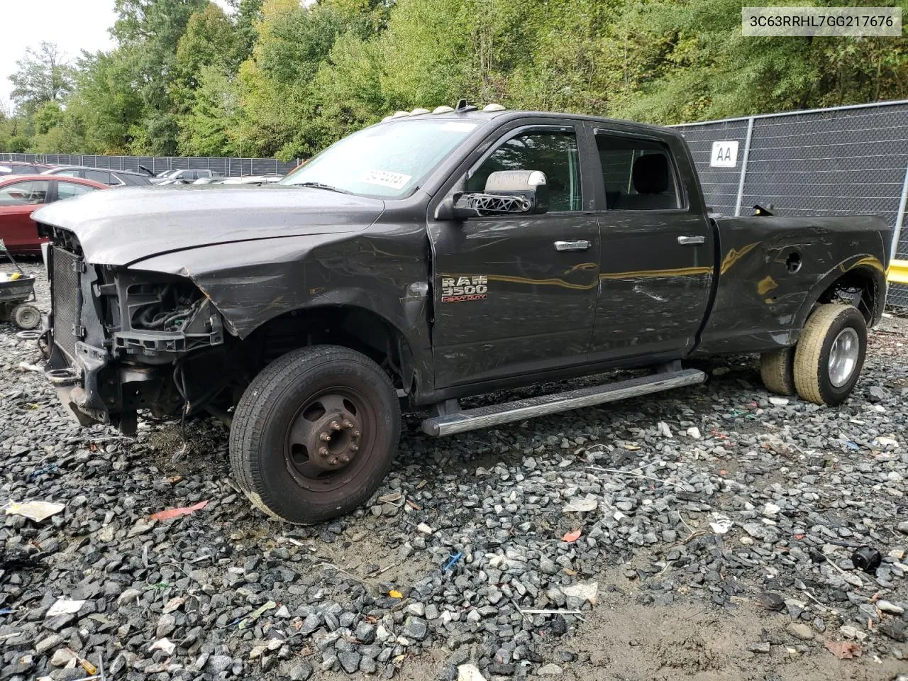 2016 Ram 3500 Slt VIN: 3C63RRHL7GG217676 Lot: 73474414