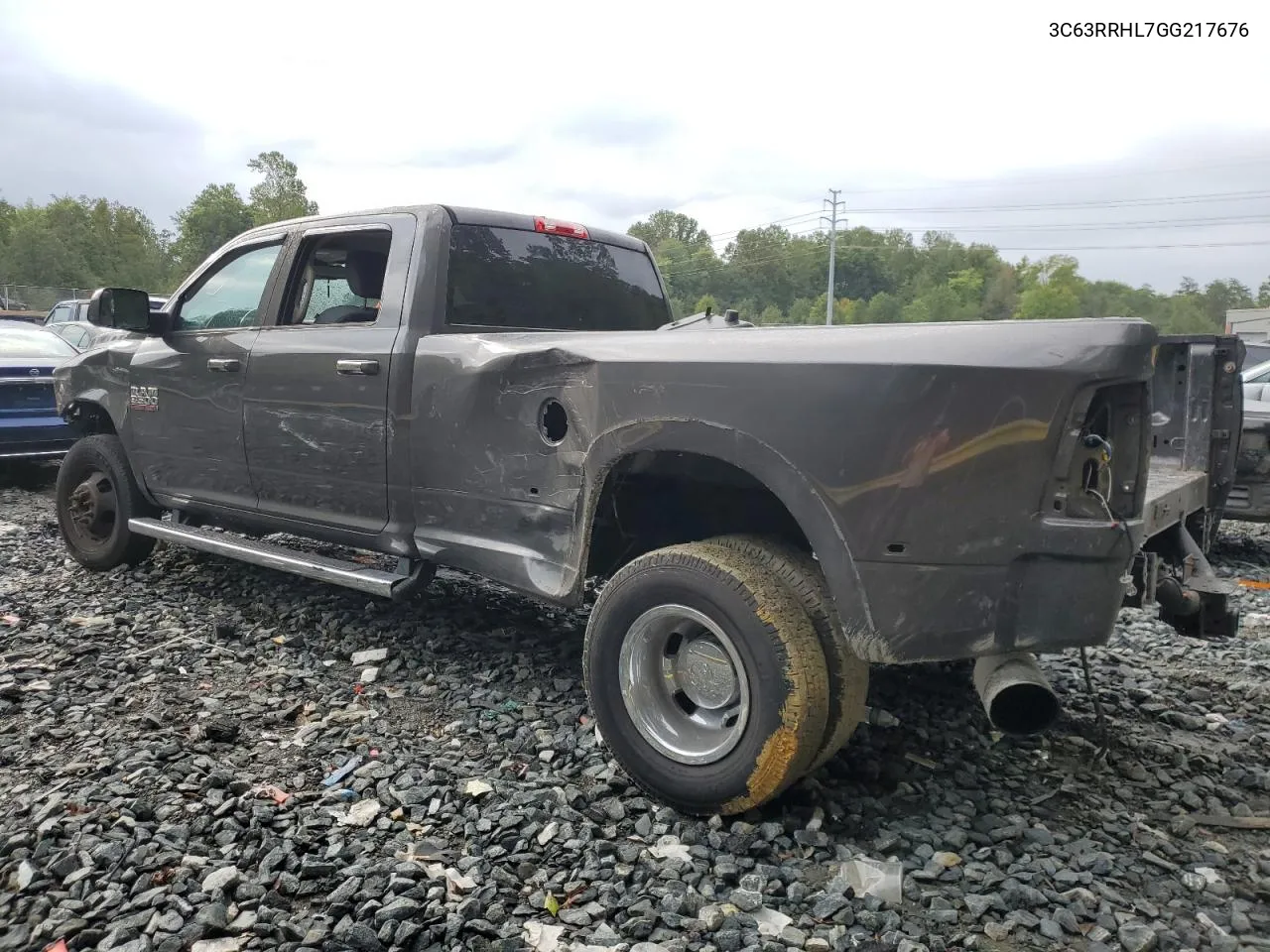 2016 Ram 3500 Slt VIN: 3C63RRHL7GG217676 Lot: 73474414