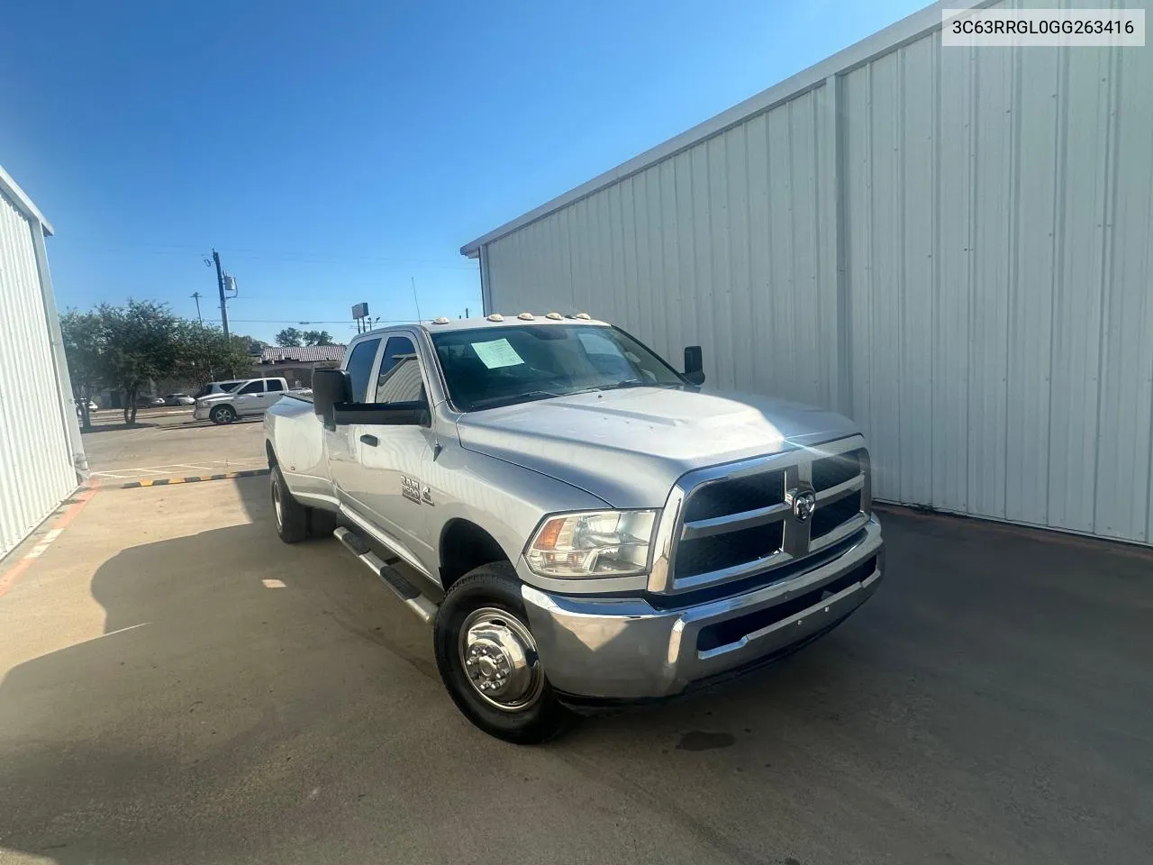 2016 Ram 3500 St VIN: 3C63RRGL0GG263416 Lot: 77263804