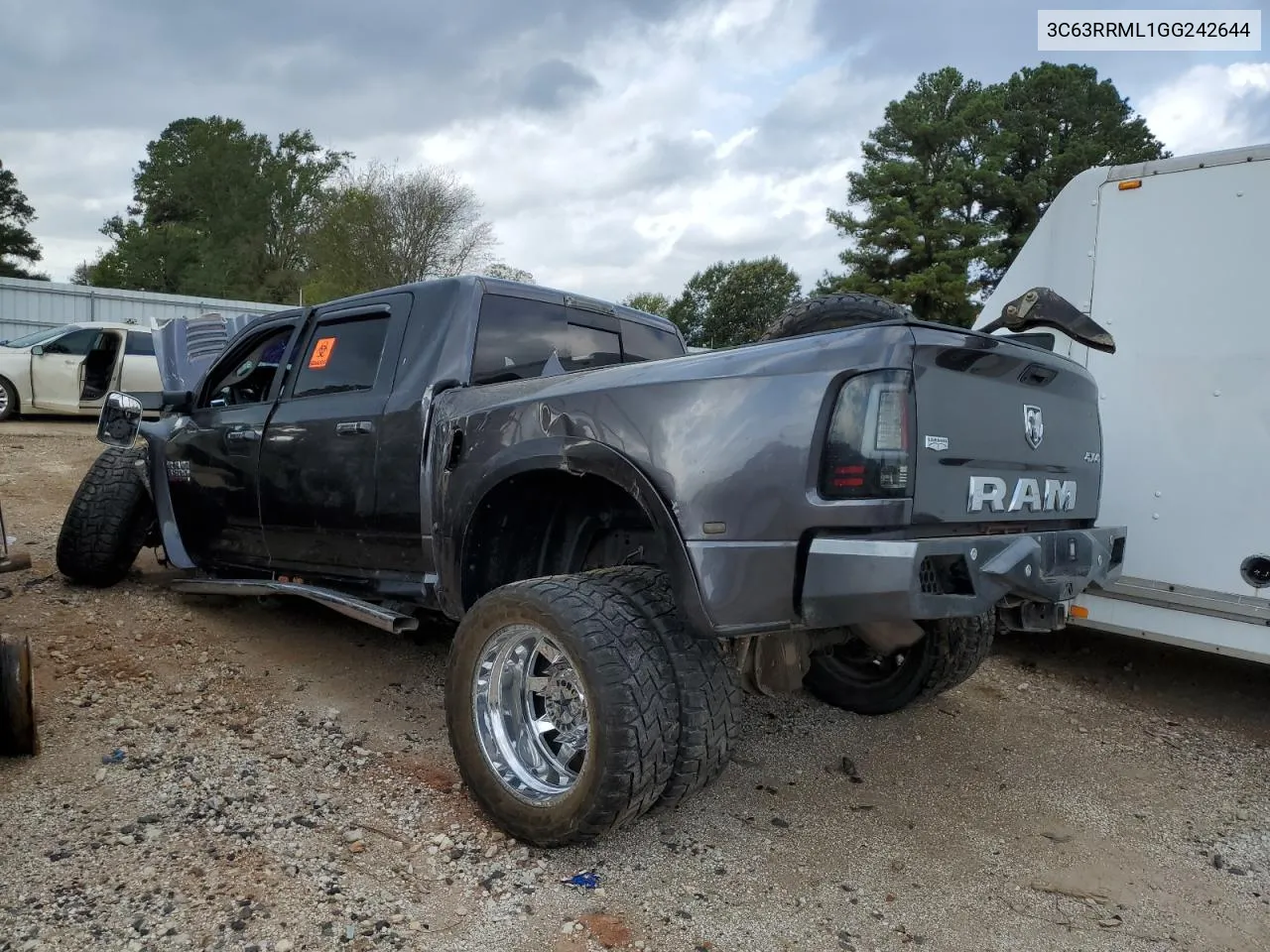 2016 Ram 3500 Laramie VIN: 3C63RRML1GG242644 Lot: 77677244