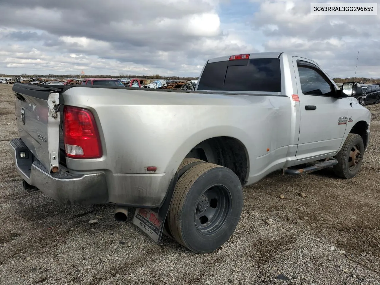 2016 Ram 3500 St VIN: 3C63RRAL3GG296659 Lot: 78067344