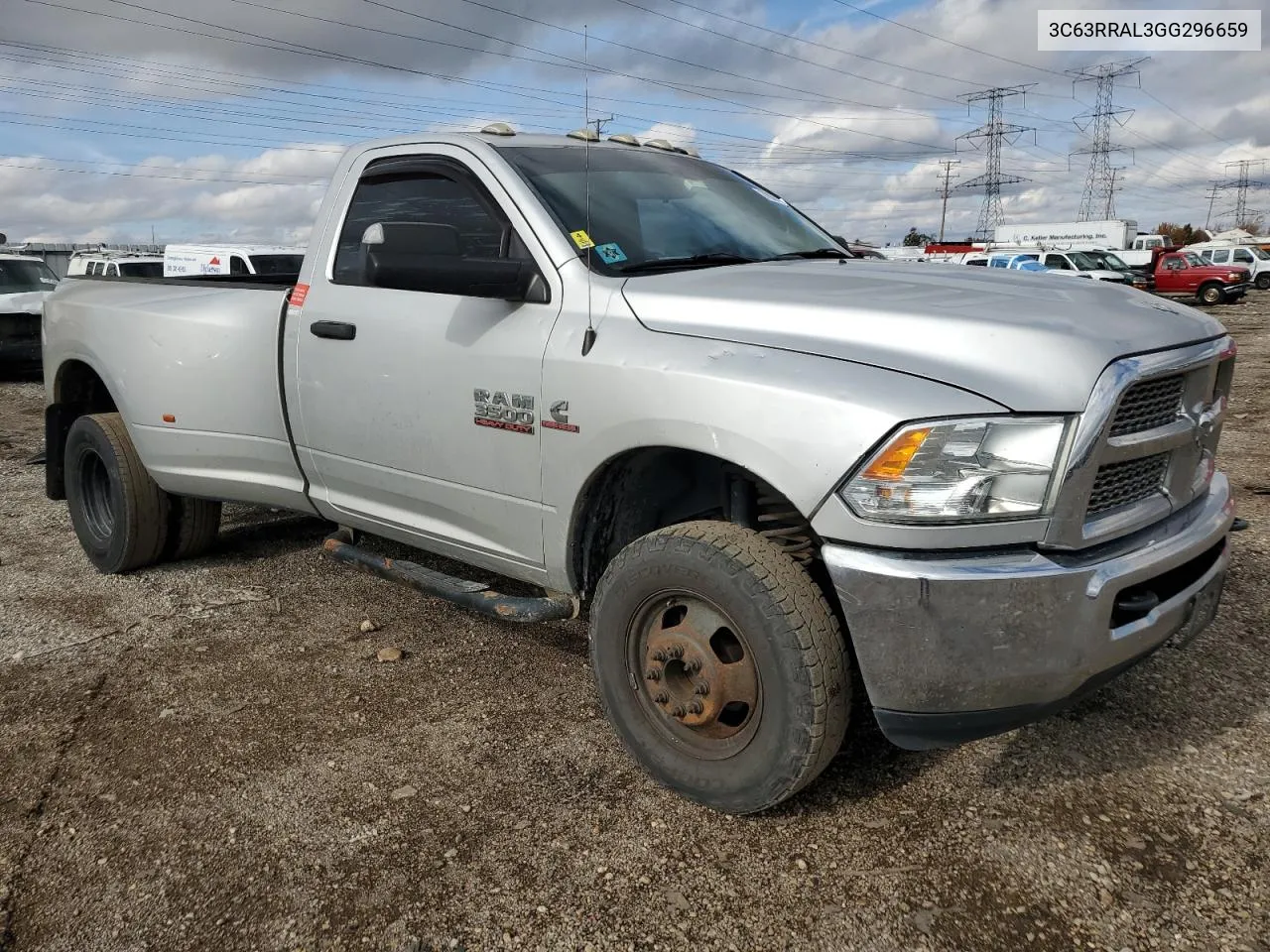 2016 Ram 3500 St VIN: 3C63RRAL3GG296659 Lot: 78067344