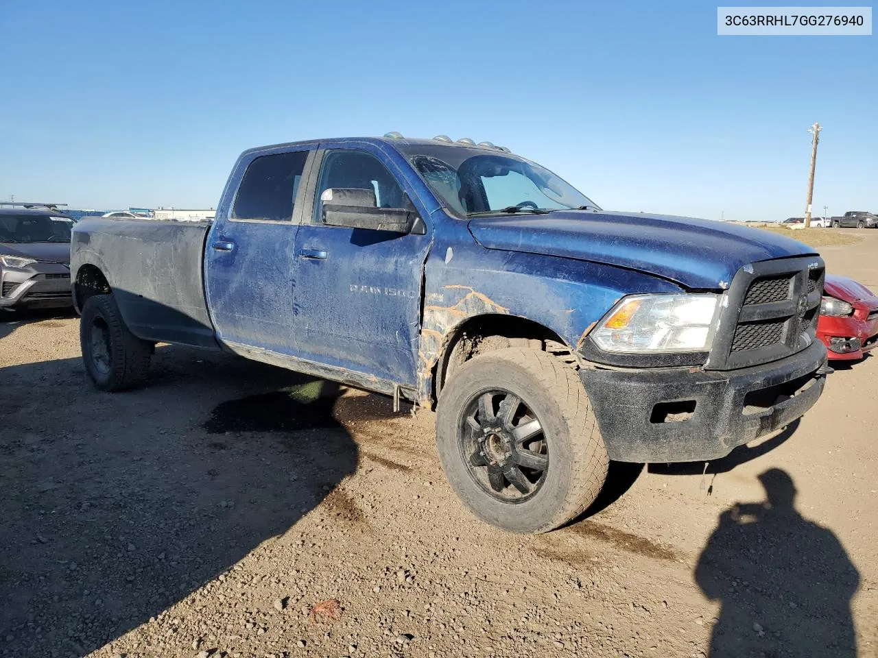 2016 Ram 3500 Slt VIN: 3C63RRHL7GG276940 Lot: 78504804