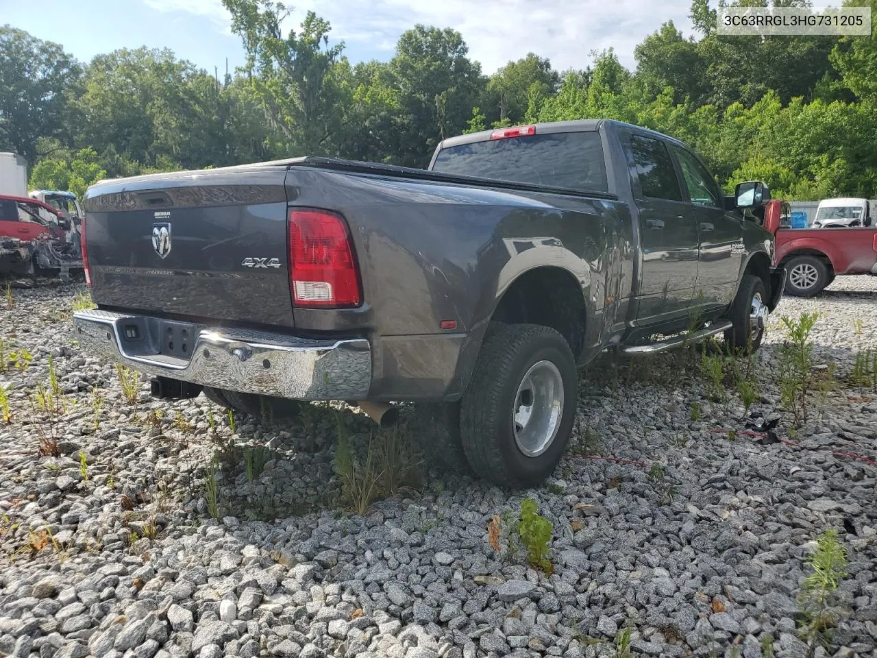 2017 Ram 3500 St VIN: 3C63RRGL3HG731205 Lot: 60048294