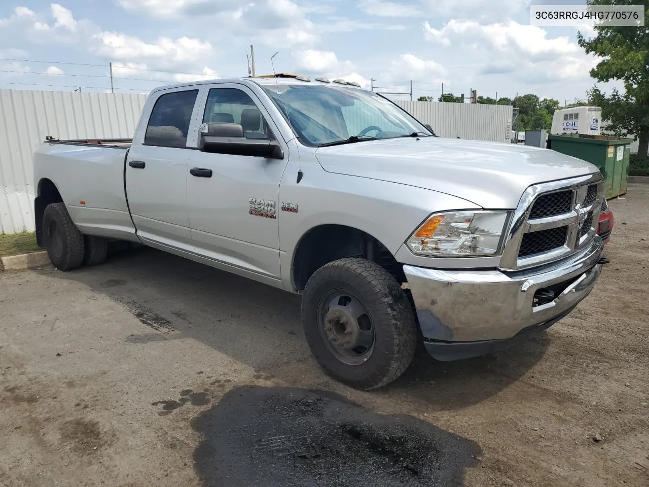 2017 Ram 3500 St VIN: 3C63RRGJ4HG770576 Lot: 63590844