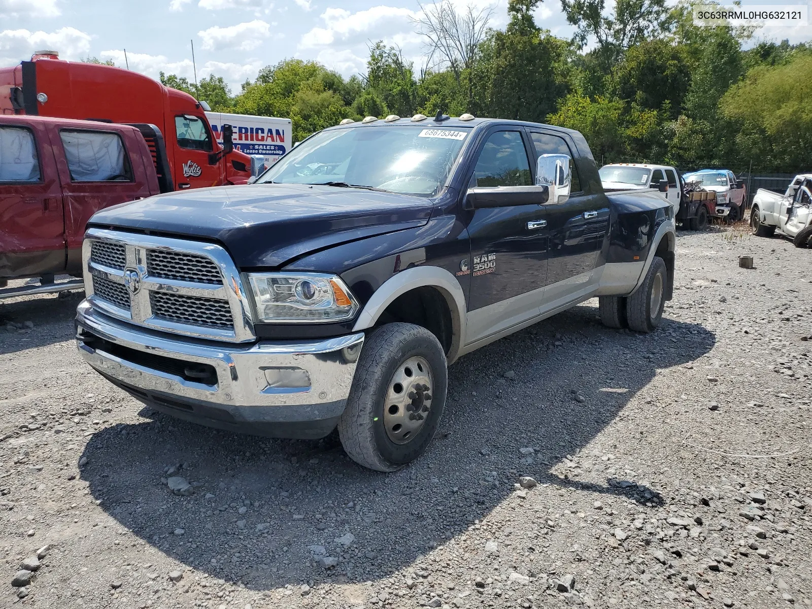 3C63RRML0HG632121 2017 Ram 3500 Laramie