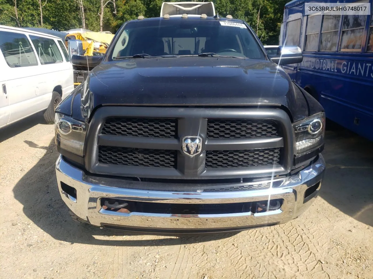 2017 Ram 3500 Laramie VIN: 3C63RRJL9HG748017 Lot: 71086444