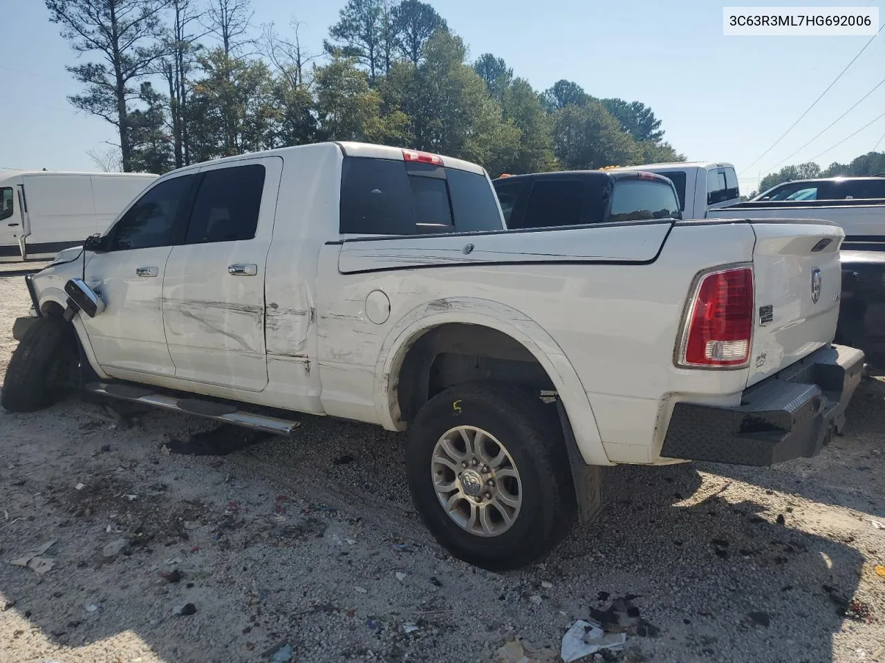 2017 Ram 3500 Laramie VIN: 3C63R3ML7HG692006 Lot: 71408194