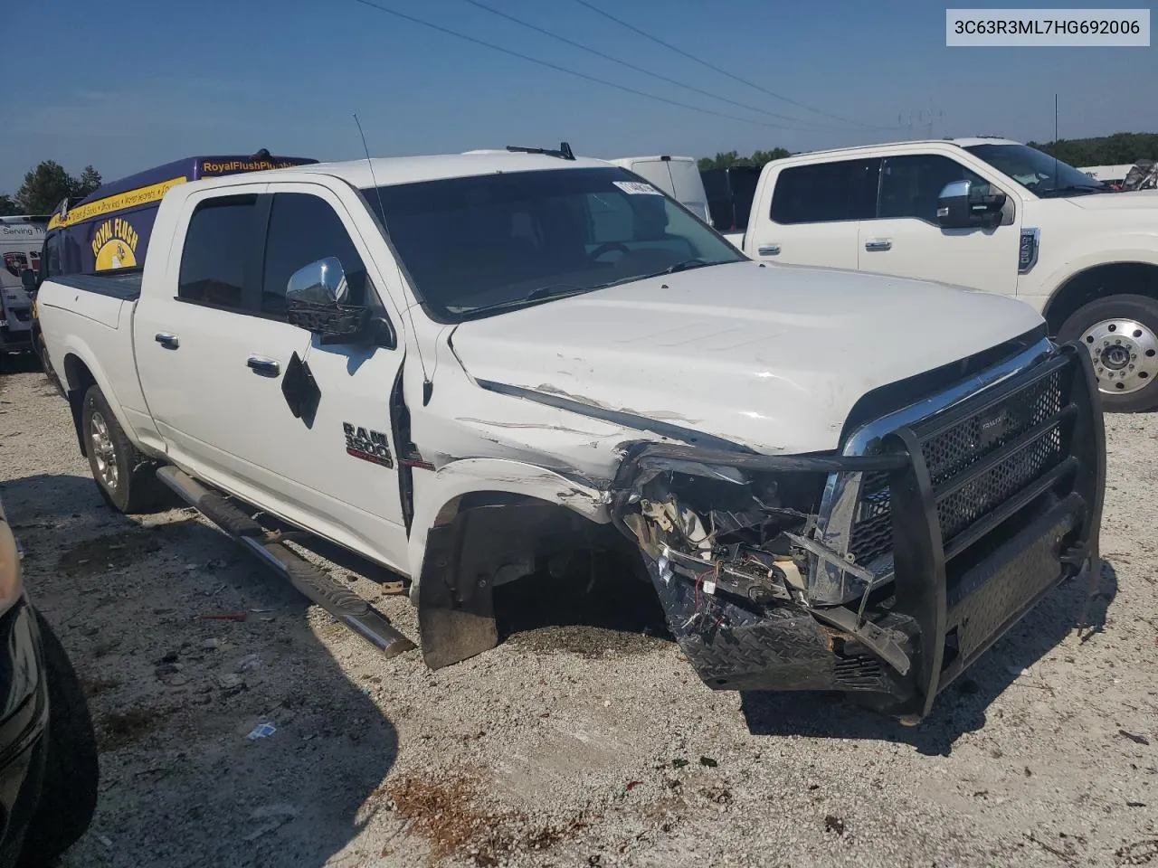 2017 Ram 3500 Laramie VIN: 3C63R3ML7HG692006 Lot: 71408194