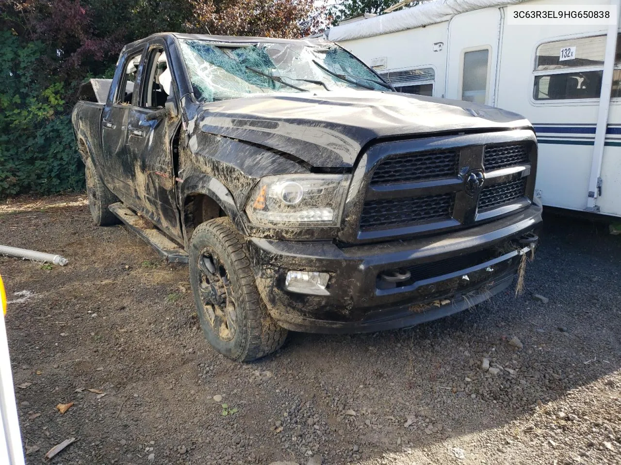 2017 Ram 3500 Laramie VIN: 3C63R3EL9HG650838 Lot: 71828724