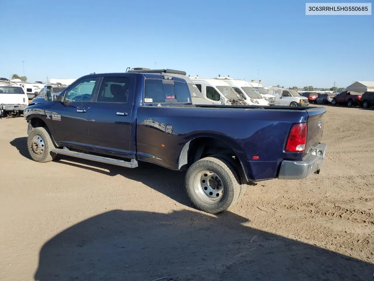 2017 Ram 3500 Slt VIN: 3C63RRHL5HG550685 Lot: 75039594