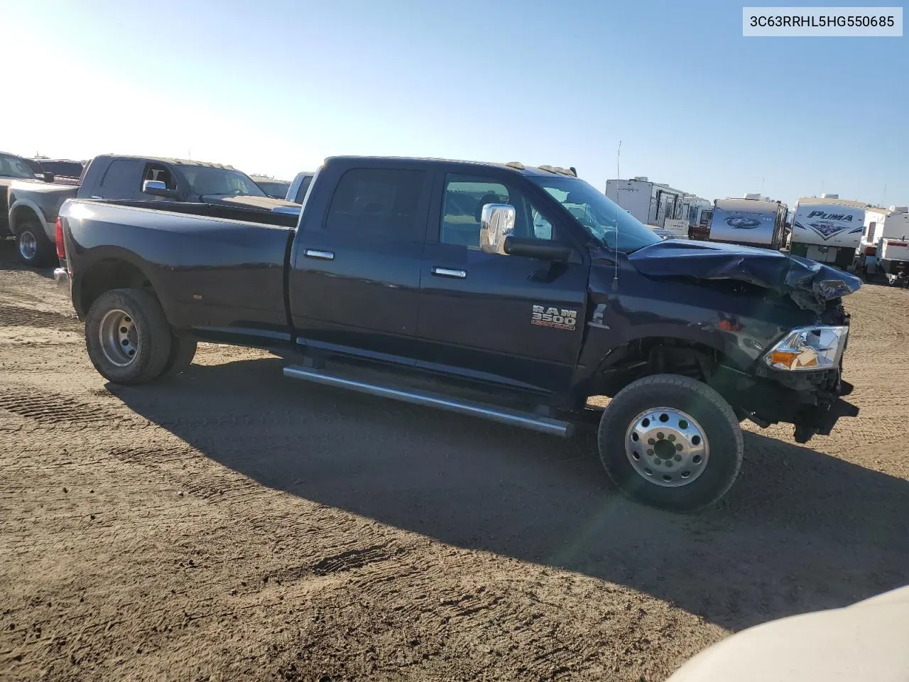 2017 Ram 3500 Slt VIN: 3C63RRHL5HG550685 Lot: 75039594