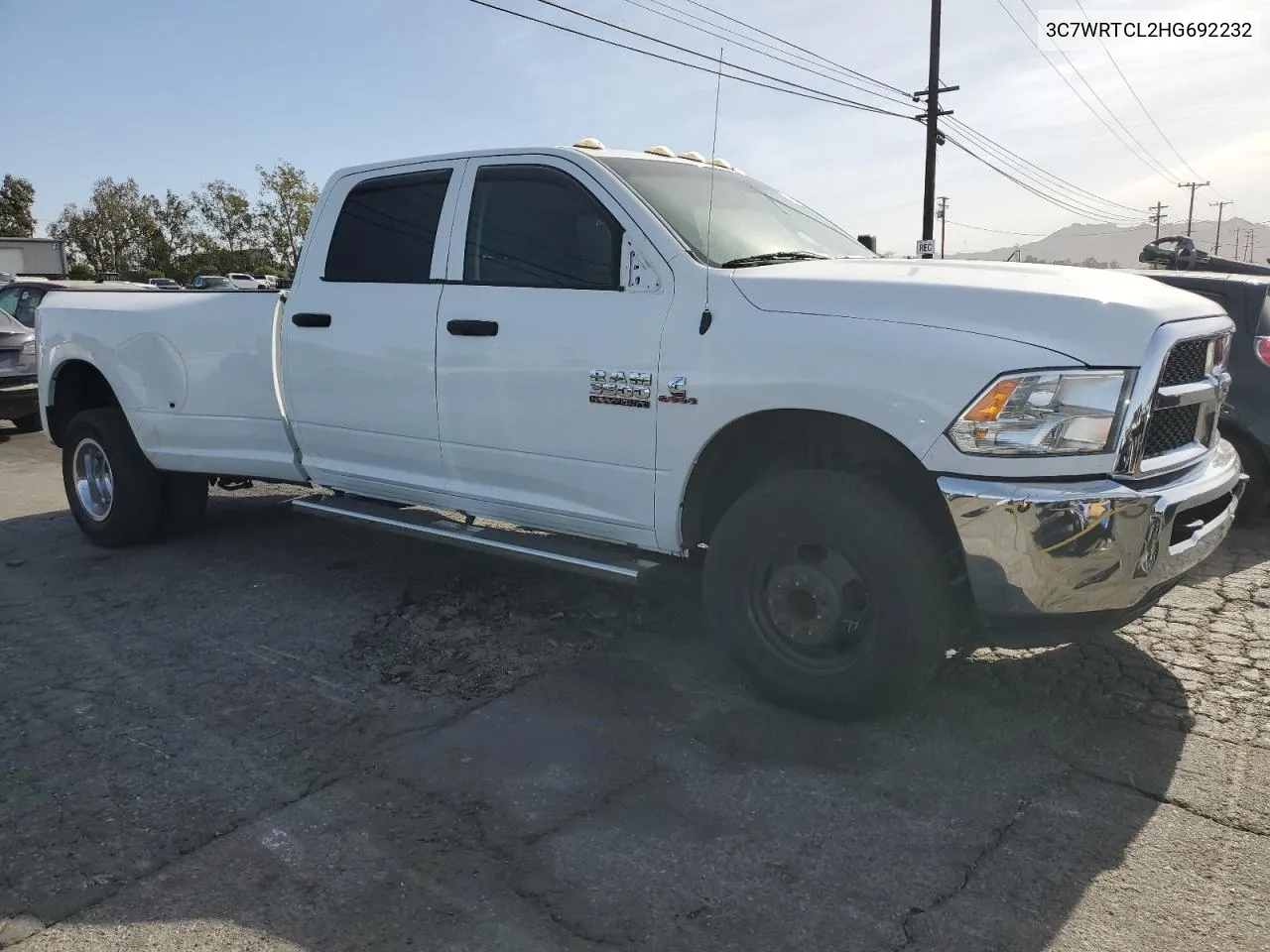 2017 Ram 3500 VIN: 3C7WRTCL2HG692232 Lot: 78832434