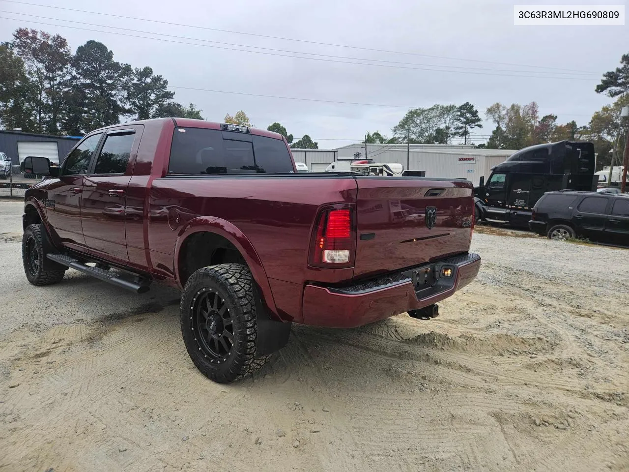 2017 Ram 3500 Laramie VIN: 3C63R3ML2HG690809 Lot: 79290504